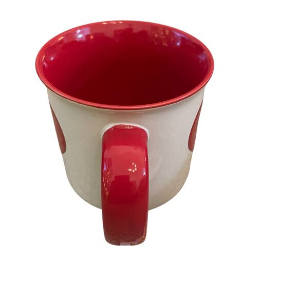 Peanuts Snoopy & Woodstock Valentine's Day Ceramic Mug 21 oz Red Heart New - Picture 11 of 12